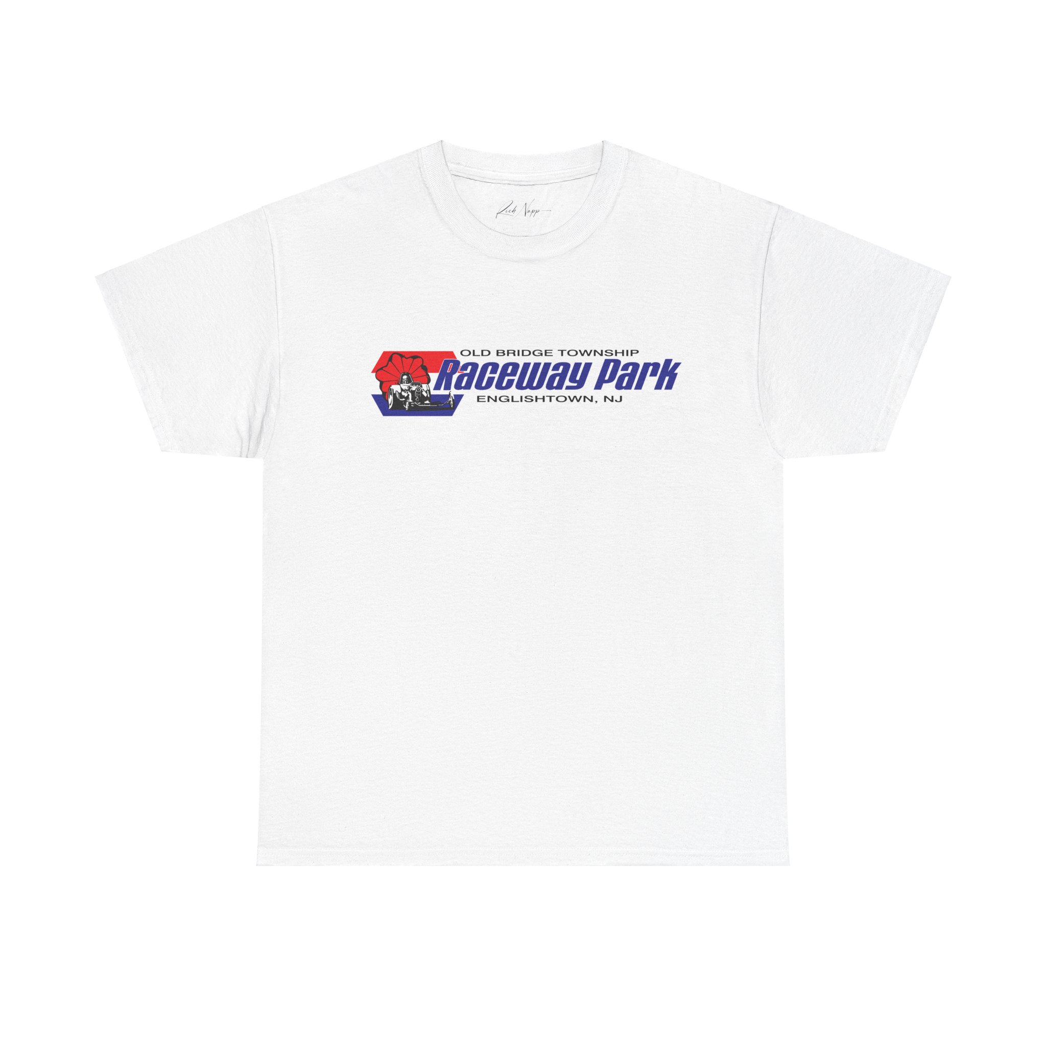 Raceway Park logo Heavy Cotton Tee | richnapp.com